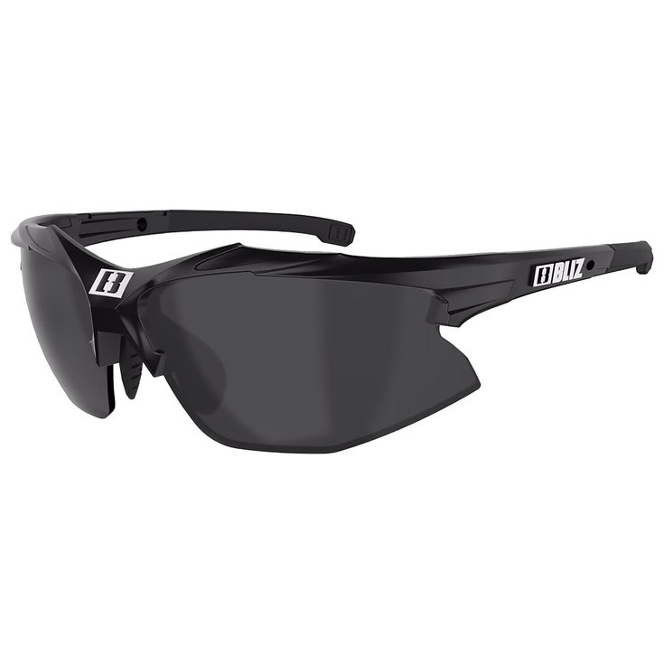 Bliz Lunettes de soleil Hybrid Matte Black Smoke + Clear + Orange Présentation