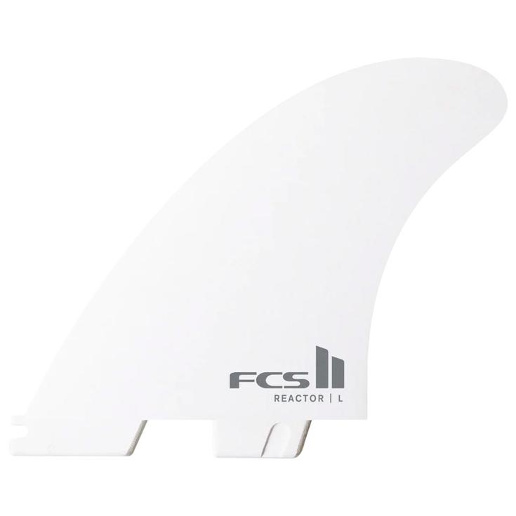 Fcs Ailerons Surf II Reactor PC Tri Fins White Présentation