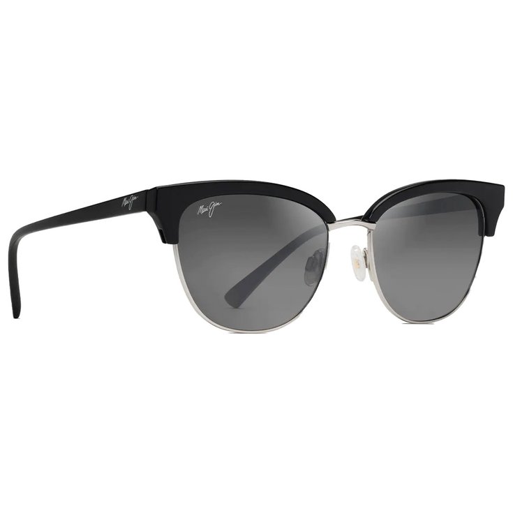 Maui Jim Lunettes de soleil Lokelani Noir Argent Gris Neutre MauiBrilliant Présentation