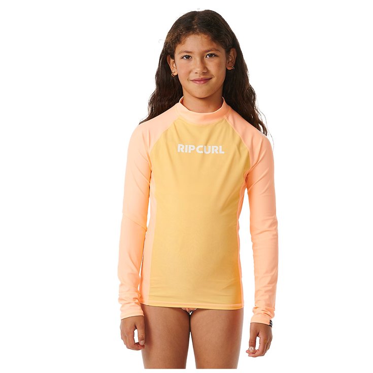 Rip Curl Top Manches Longues Classic Surf LS Orange 