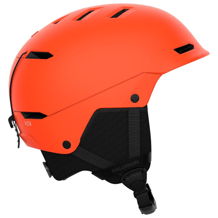 Salomon Casque Husk Jr Neon Orange Présentation