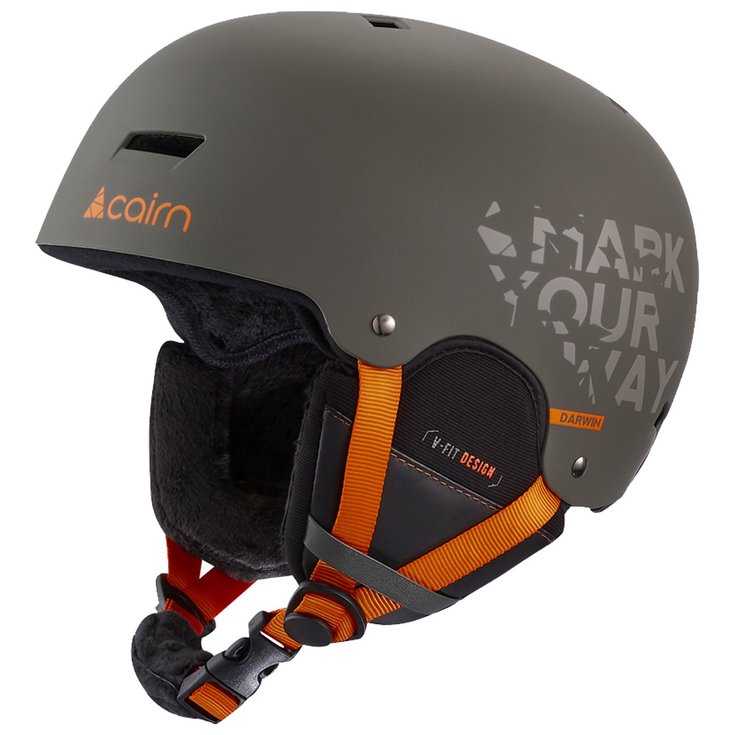 Cairn Casque Darwin J Army Grey Présentation