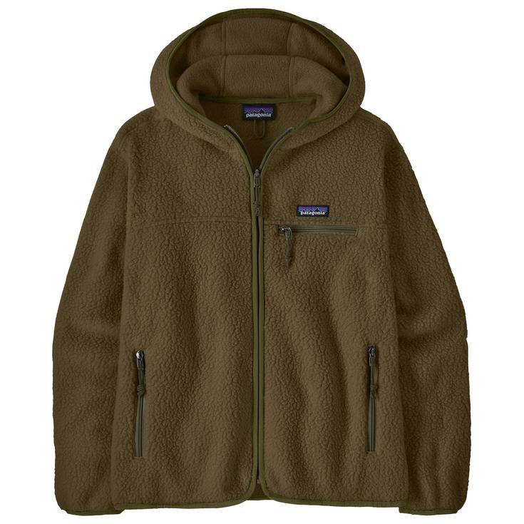 Patagonia Polaire Retro Pile Hoody W Basin Green Présentation