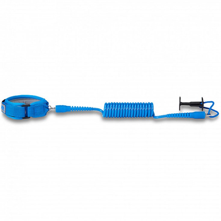Dakine Leash Bodyboard Biceps Leash Coiled 4'x1/4" - Blue Profil