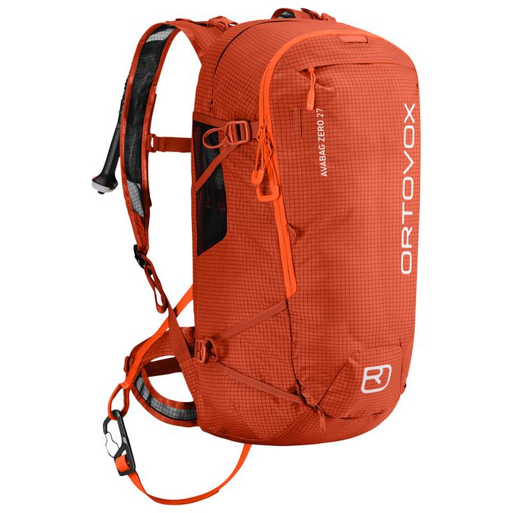 Ortovox Sac airbag Avabag Litric Zero 27 Desert Orange Présentation