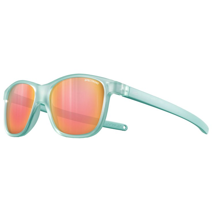 Julbo Lunettes de soleil Turn 2 Translucide Mat Mint Bleu Pastel Spectron 3 Présentation