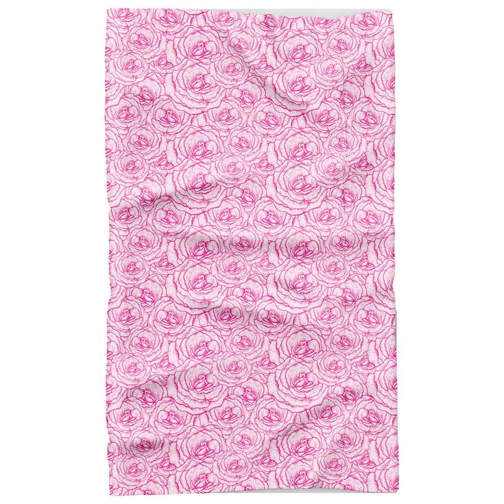 Curlynak Tour de cou Gratté Inside Neckwear Roses Présentation