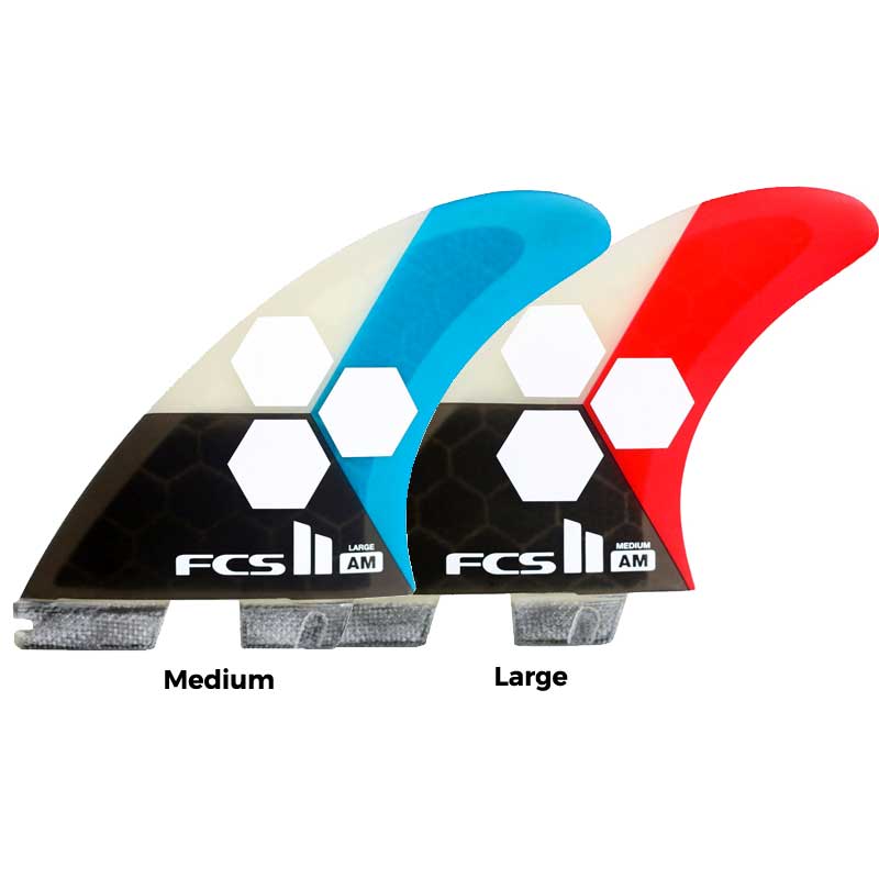 Fcs Ailerons Surf II AM Performance Core Flame Profil