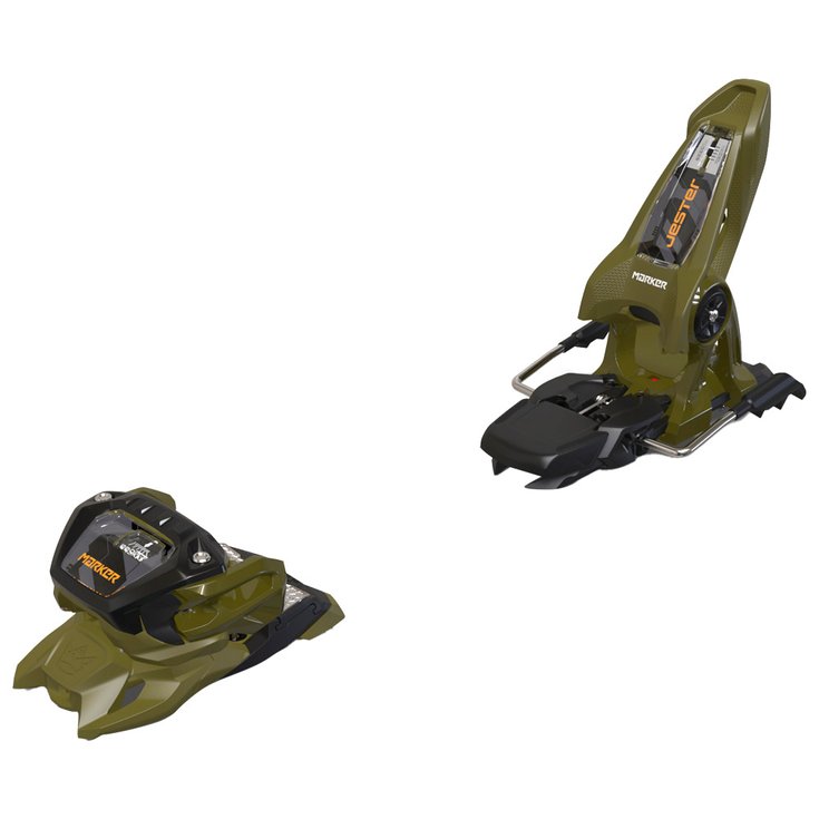 Marker Fix Ski Jester 16 100mm Green Black Présentation