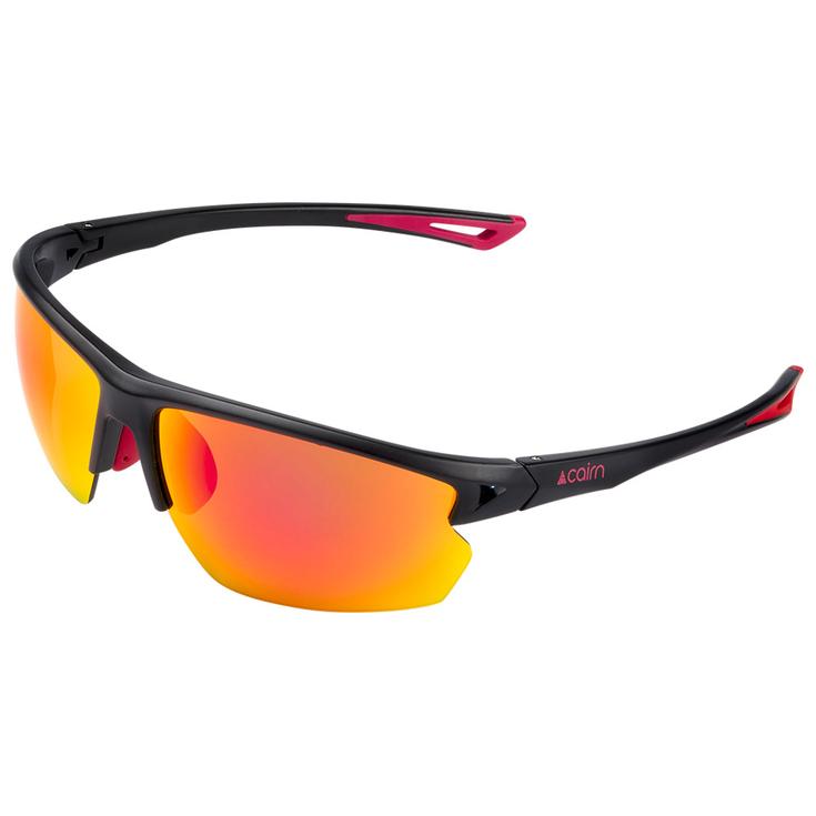 Cairn Lunettes de soleil Thrust Mat Black Red Présentation