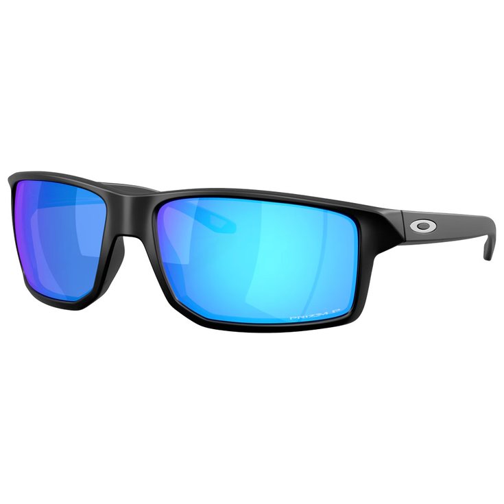 Oakley Lunettes de soleil Gibston XL Matte Black Prizm Sapphire Présentation