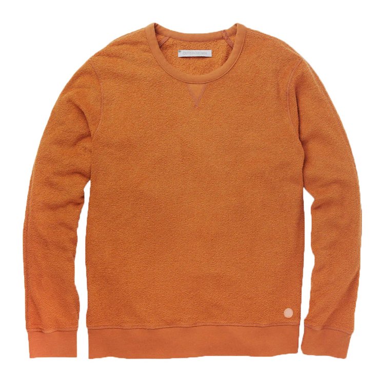 Outerknown Pull Hightide Crew - Cedar Détail