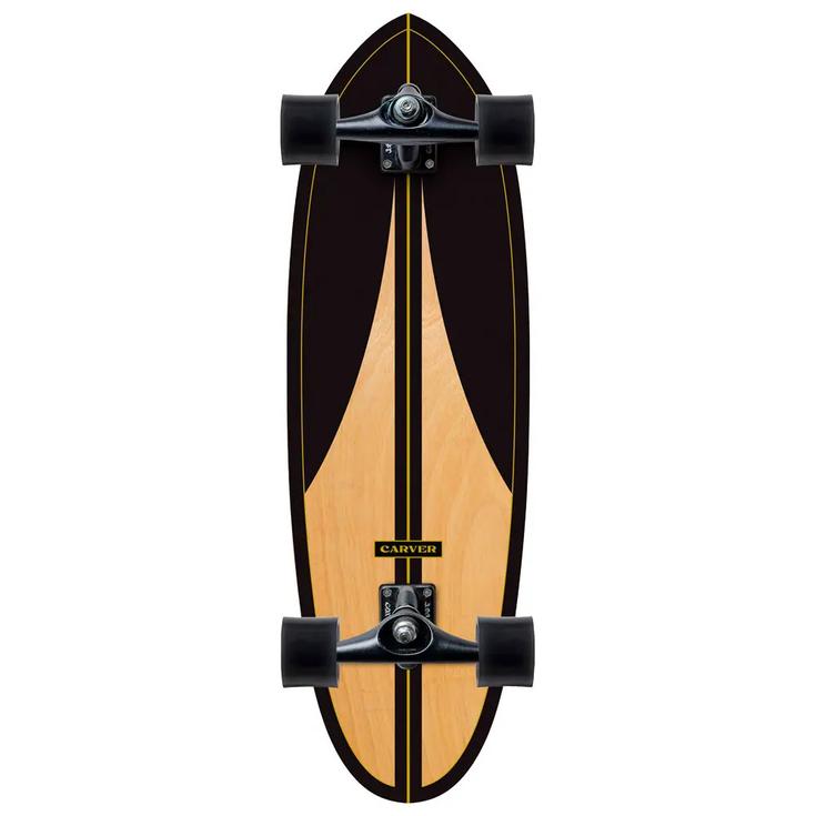 Carver Skateboards Surfskate Complete Black Label Cx Da ** Dos