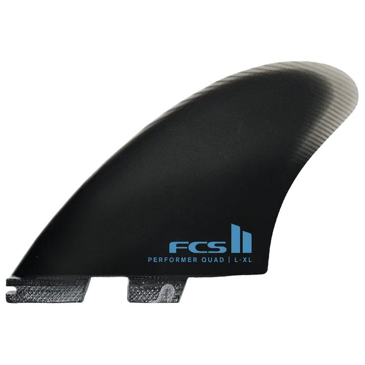 Fcs Ailerons Surf II Performer Quad PG Black Présentation