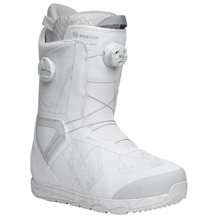 Nidecker Boots Kita Ejack White Camo Présentation