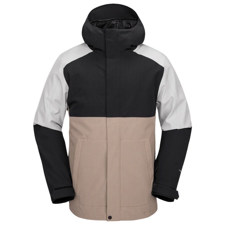 Volcom Blouson Ski Brighton Full Zip Jacket Chestnut Brown Présentation