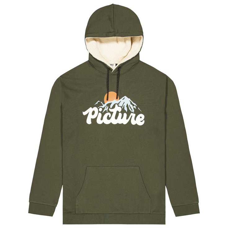Picture Sweat Julka Plush Tobacco Présentation