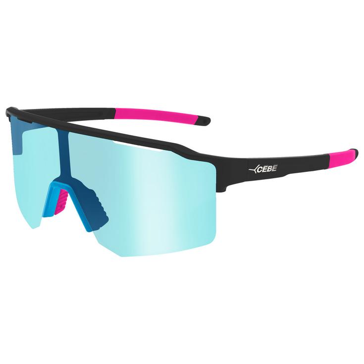 Cebe Lunettes de soleil Outflow 2 S Lite Matt Trans Blue Black Pink Vario Grey Blue Revo Présentation