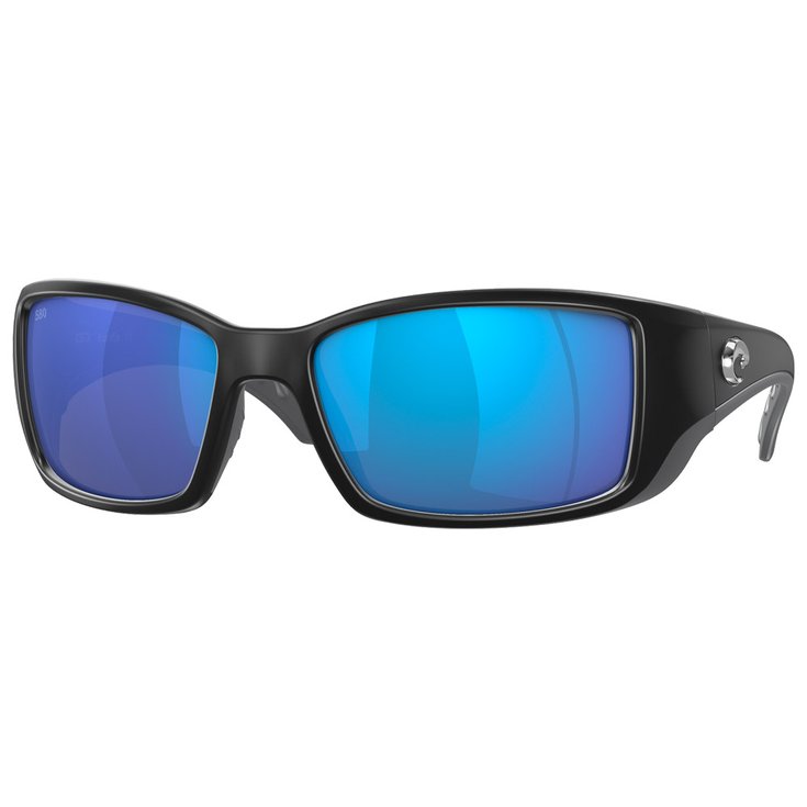 Costa Del Mar Lunettes de soleil Blackfin Matte Black Blue Mirror Polarized Présentation