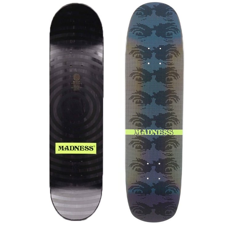 Madness Skate Skate Skateboard Madness Deck Eye Dot R7 Holographic - 8.375" - Sans Profil