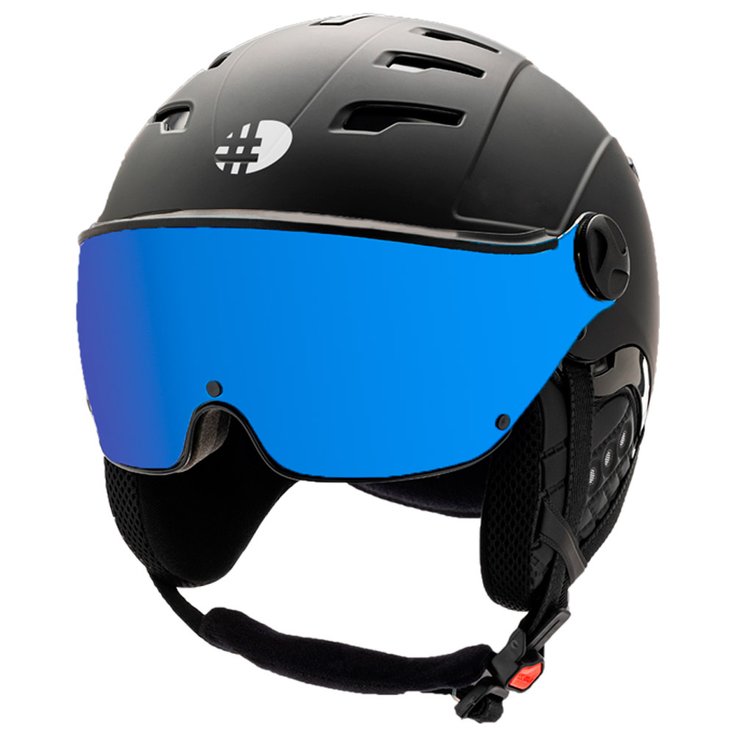 Diezz Casque visière Venus Visor Black Activlux Multilayer Blue Présentation