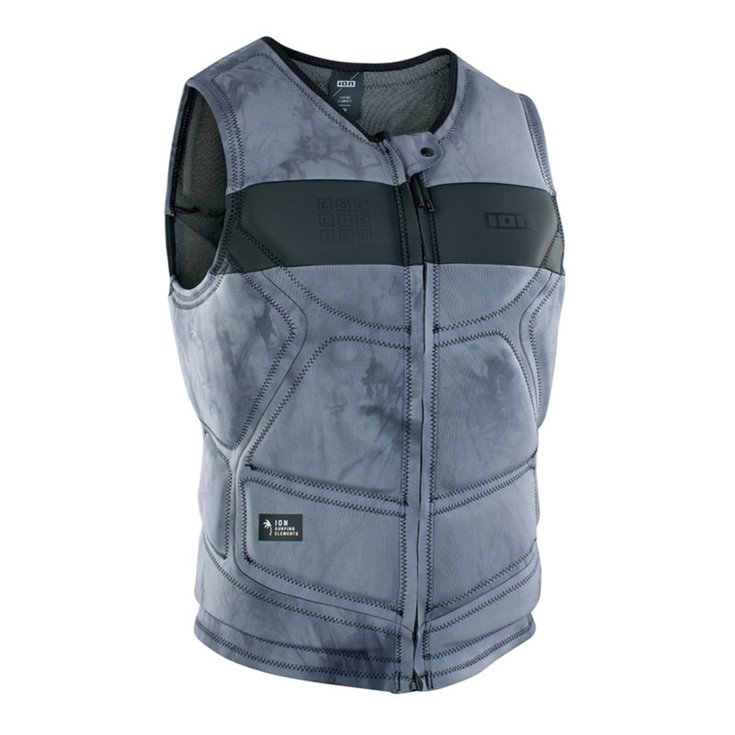 Ion Impact Vest Collision Vest Select Men FZ 2023 - Tie dye ltd grey Profil