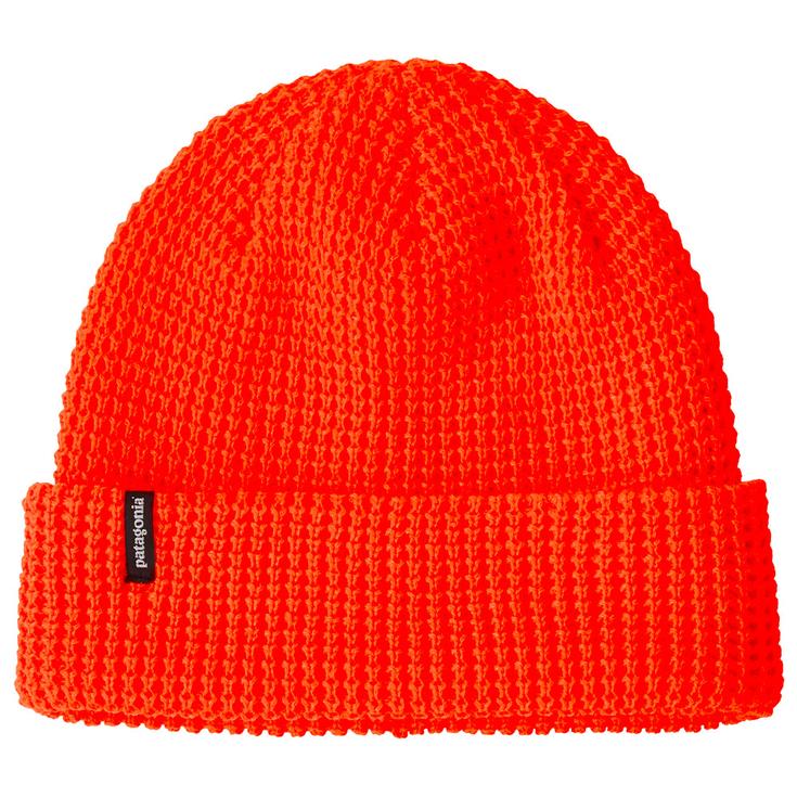 Patagonia Bonnet Snowdrifter Beanie Orange Red Présentation