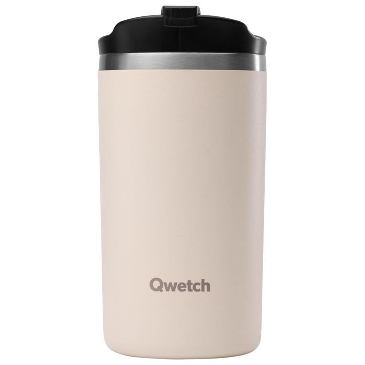 Qwetch Mug Travel Mug 350 ml Matt Sable Présentation