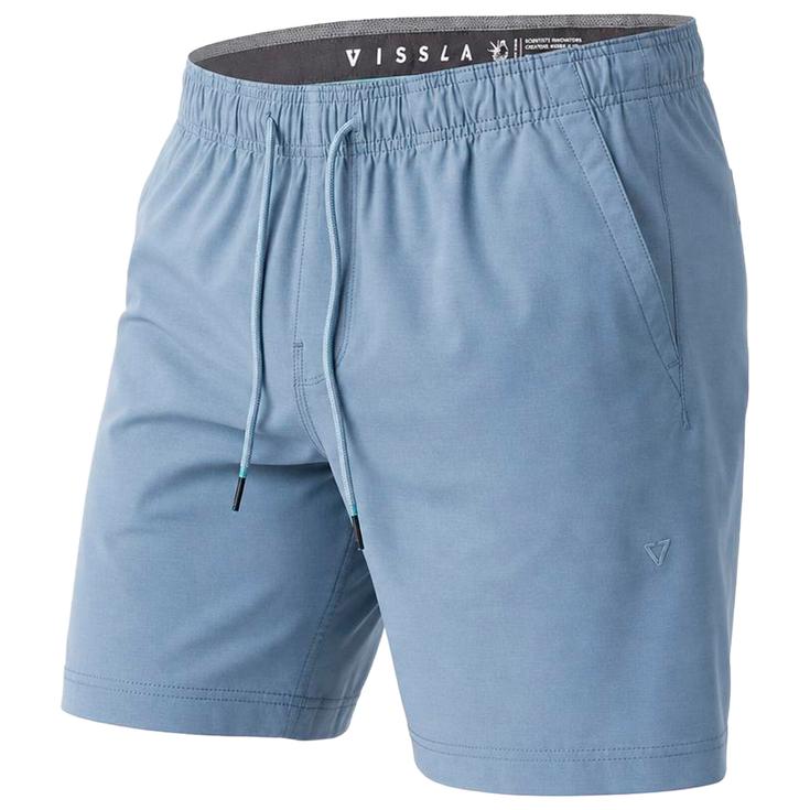 Vissla Short No See Ums Hybrid Eco 18" Slate Présentation