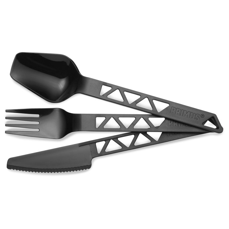 Primus Couverts Lightweight Trailcutlery Tritan Black Présentation