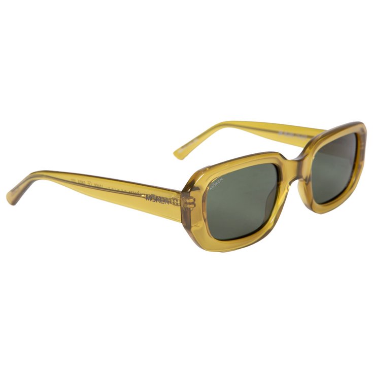 Moken Vision Lunettes de soleil Zenith Yellow Green Cat.3 Polarized Présentation