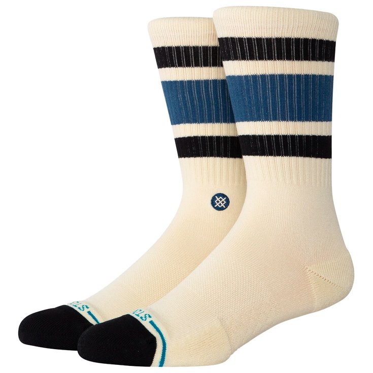 Stance Chaussettes Stripes Socks Boyd St Dark Royal Présentation