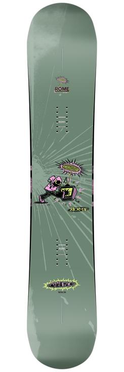 Rome Planche Snowboard Artifact Dos