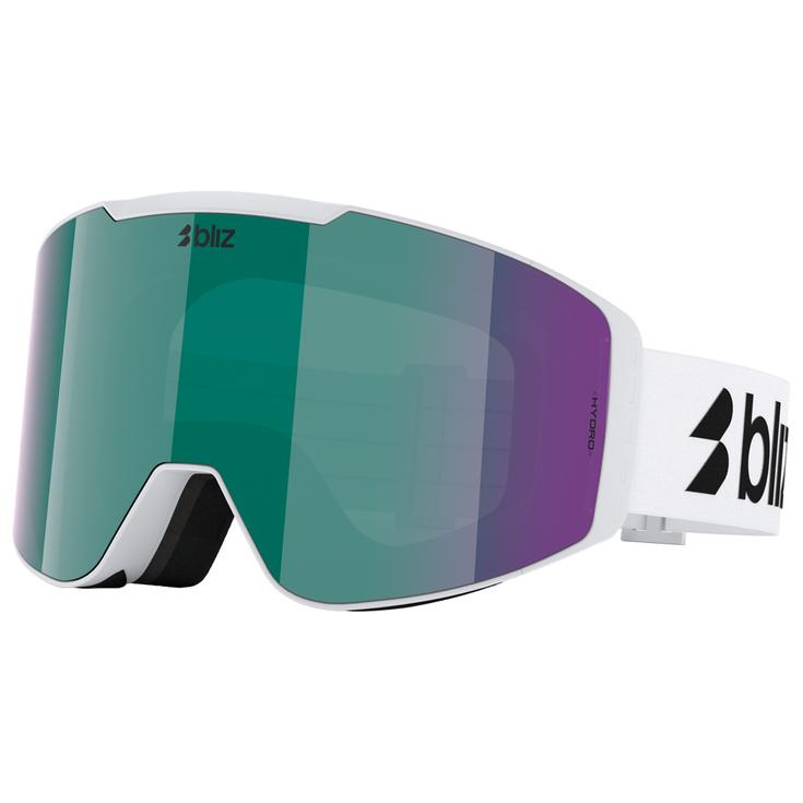 Bliz Masque de Ski G004 Matte White Brown Green Multi Présentation