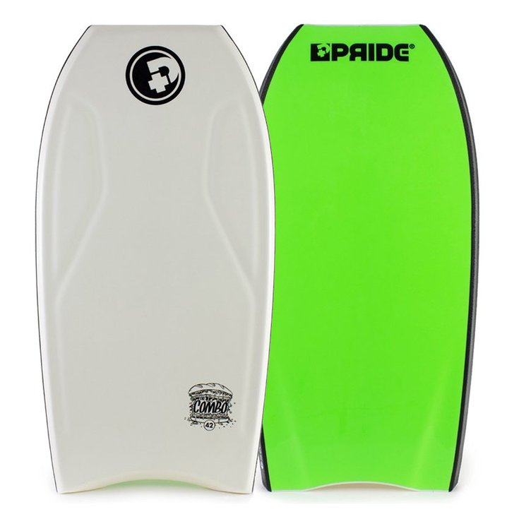 Pride Board de Bodyboard Combo PE - White Profil
