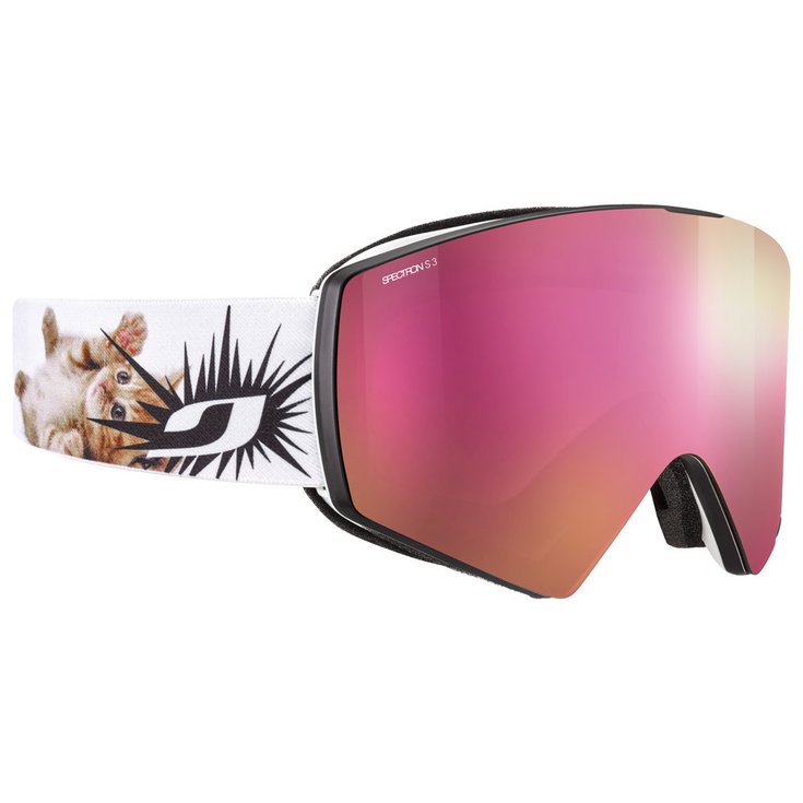 Julbo Masque de Ski Razor Edge Blanc Noir Spectron 3 Présentation