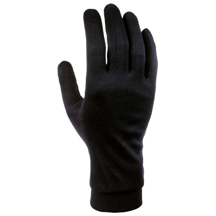 Cairn Gant Silk Gloves Men Black Dos