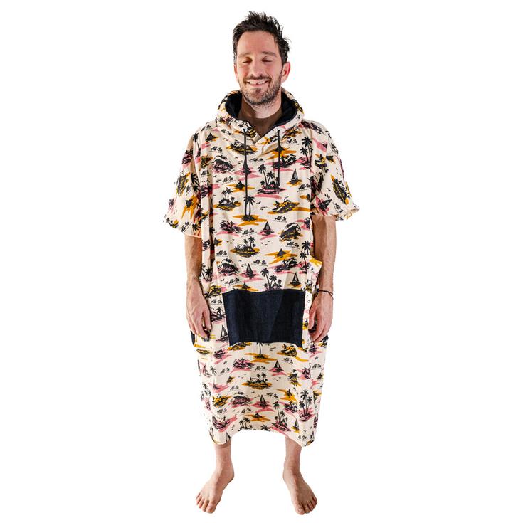 All-In Poncho Surf V-Poncho Men Beach Crew Surf Is Free Présentation