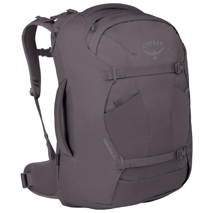 Osprey Sac de voyage Fairview 40 Travel Pack Graphite Purple Présentation