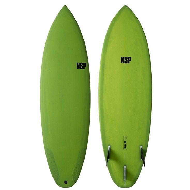 Nsp Board de Surf Planche de surf NSP Protech Tinder D8 Hybrid - Green - 6'4 / 193 cm Profil