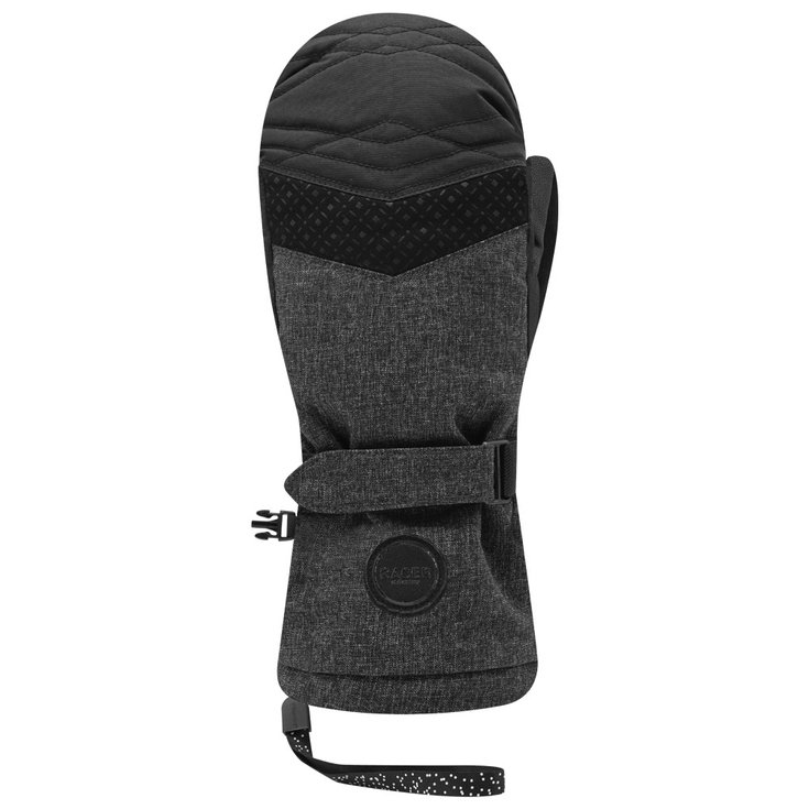 Racer Moufles Bloma 6 Black Grey Présentation