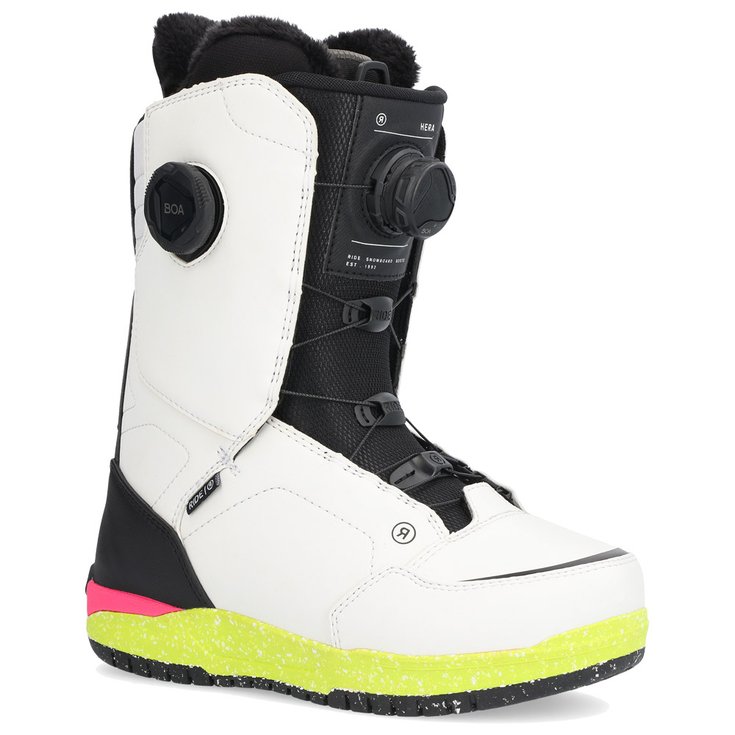 Boots De Snowboard RIDE Hera Black Pour Femme - Taille 39.5 - Confort, Ajustement BOA, Semelle Accrocheuse