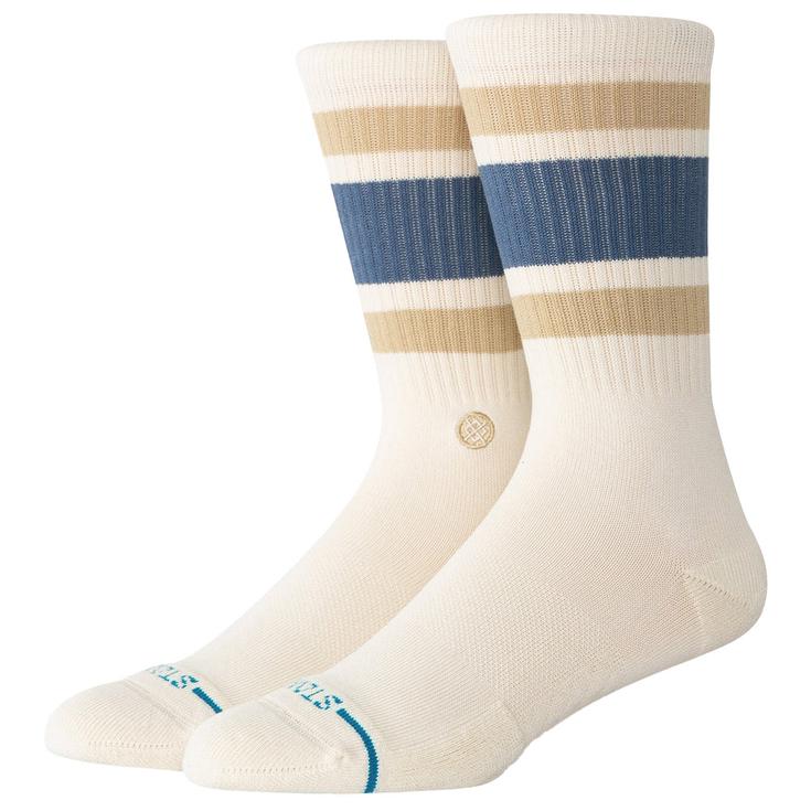 Stance Chaussettes Stripes Socks Boyd St Ivory Présentation