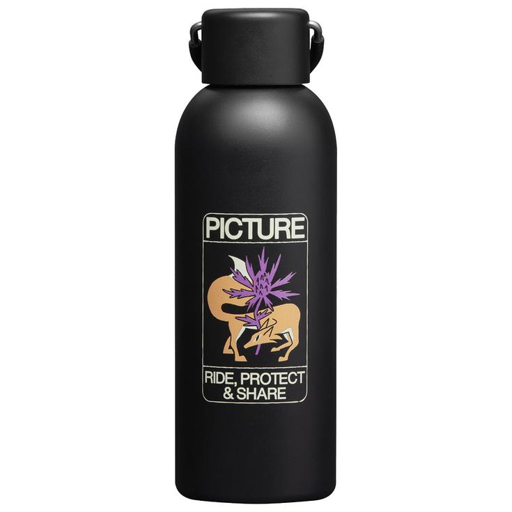 Picture Gourde Hampton Bottle 0.75L Black Présentation