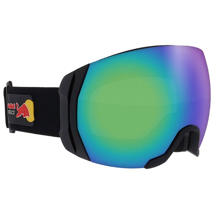 Red Bull Spect Masque de Ski Sight Matt Black Rose Green Mirror Green Snow Présentation