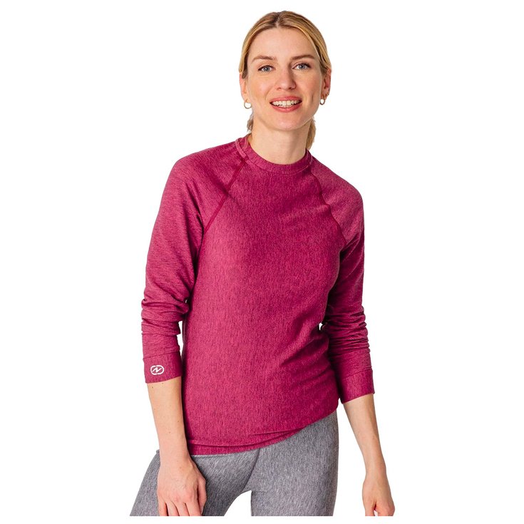 Damart Sport Sous-vêtement technique Comfort Thermolactyl 3 Col Rond W Rose Chine Présentation