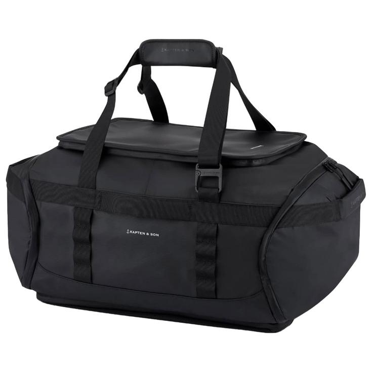 Kapten & Son Duffel Lisbon Duffle Backpack Medium 50L All Black Présentation