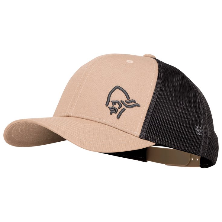 Norrona Casquettes /29 Trucker Mesh Snap Back Cap Oyster Grey Présentation