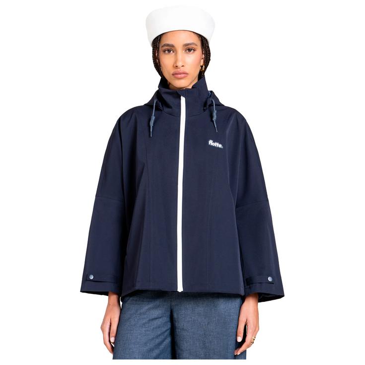 Flotte Blouson Street Lourmel Indigo Présentation