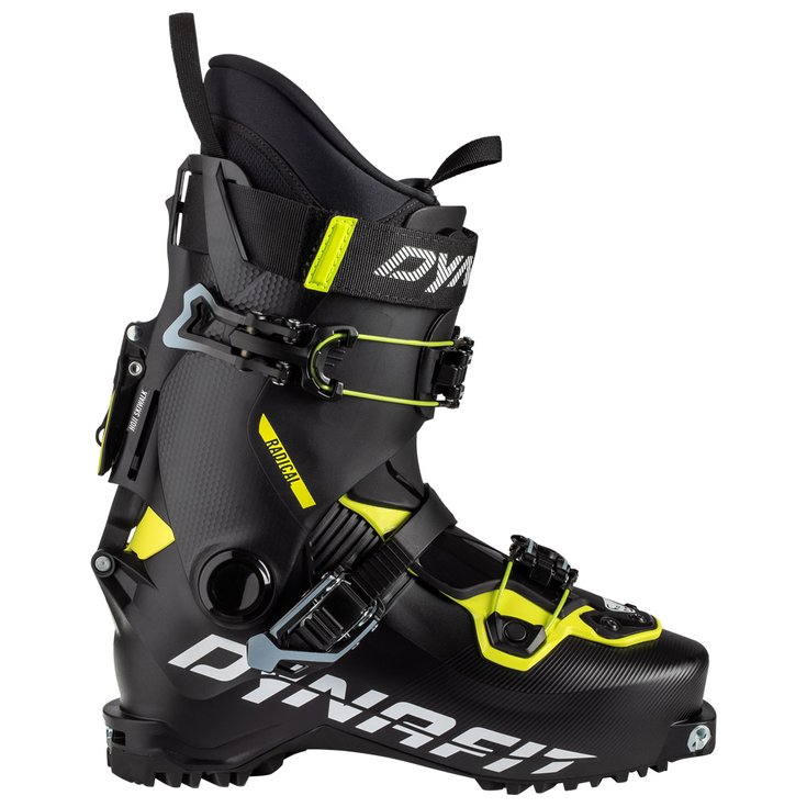 Dynafit Chaussures de Ski Randonnée Radical Black Neon Yellow Profil